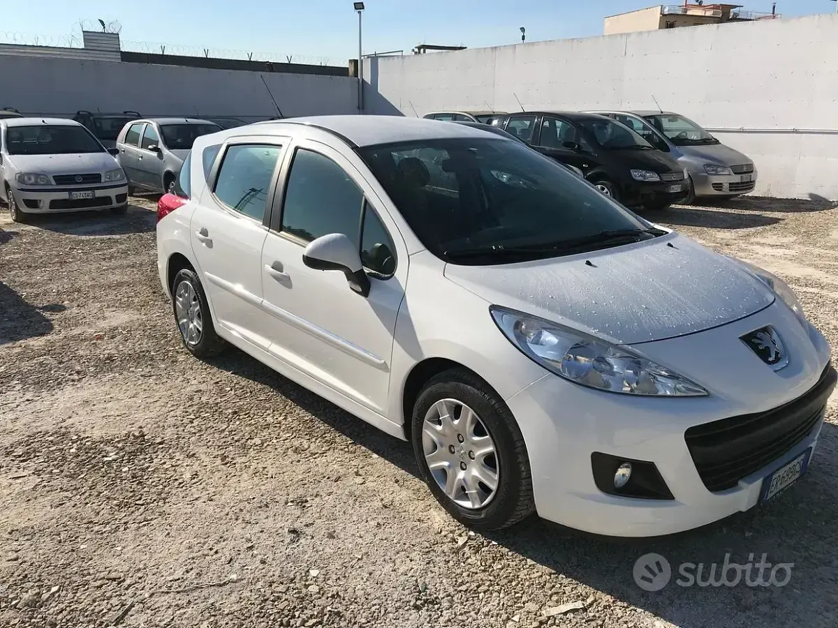 Usata Peugeot 207 Allure 112 CV (82 kW) 2013 Bianco Station wagon