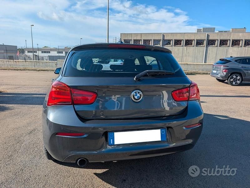 Usata BMW 116 Efficient Dynamics 116 CV (85 kW) 2017 Grigio Utilitaria