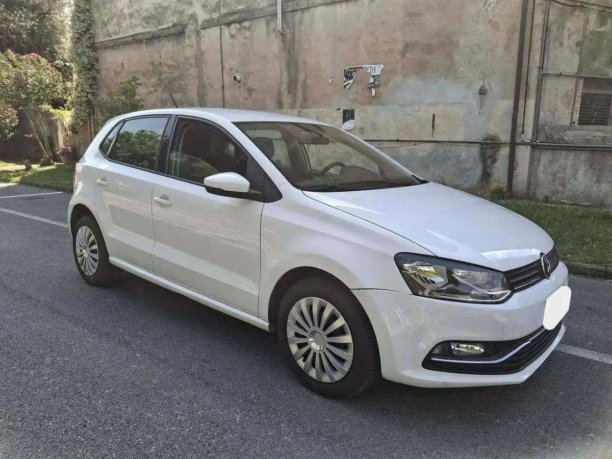Usata VW Polo 90 CV (66 kW) 2015 Bianco Berlina