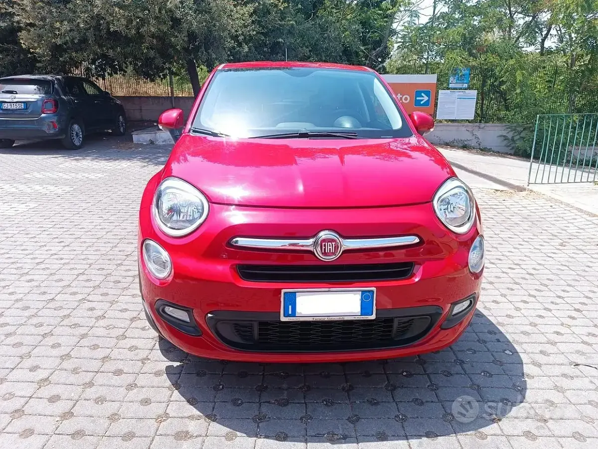 Usata Fiat 500X Pop Star 110 CV (80 kW) 2017 Rosso SUV