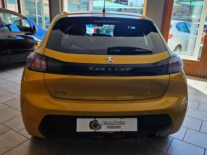 Usata Peugeot 208 Active 75 CV (55 kW) 2023 Giallo Utilitaria