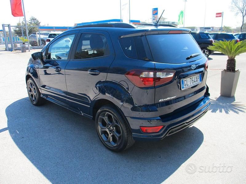 Usata Ford Ecosport ST 125 CV (91 kW) 2022 Blu SUV