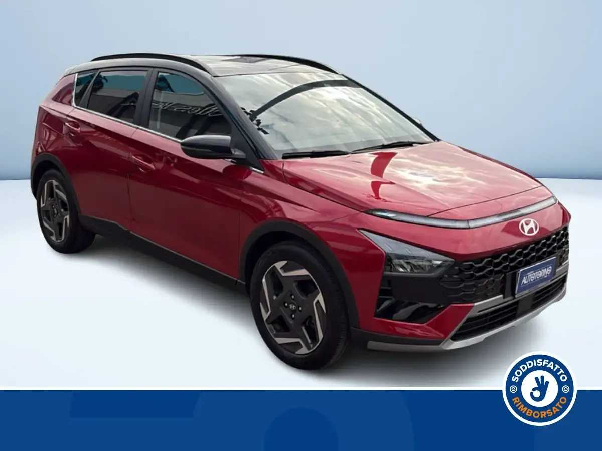 Usata Hyundai Bayon 100 CV (73 kW) 2025 Rosso metallizzato SUV