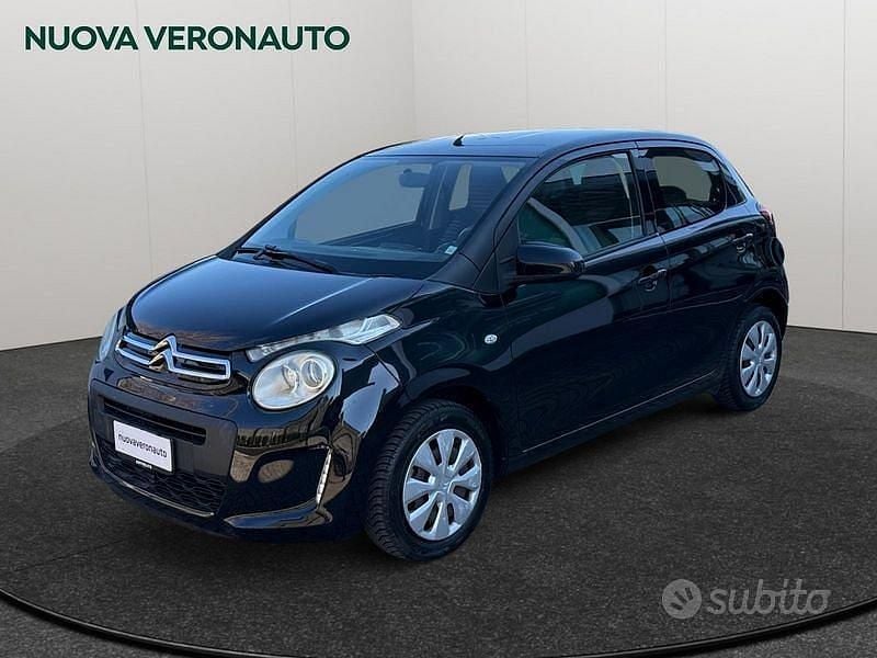 Usata Citroën C1 Feel 72 CV (52 kW) 2018 Nero Utilitaria