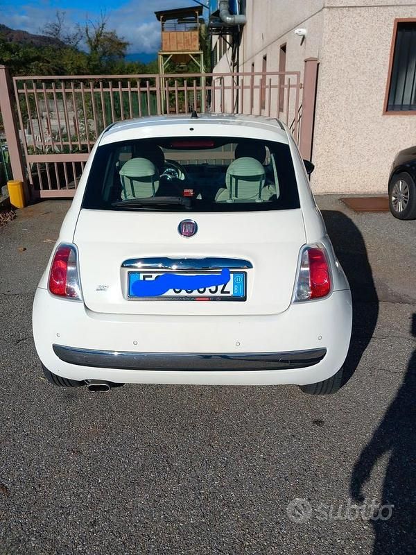 Usata Fiat 500 69 CV (50 kW) 2011 Bianco Utilitaria