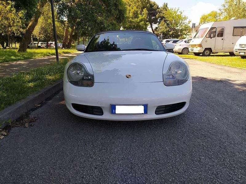 Usata Porsche Boxster 204 CV (150 kW) 1998 Bianco Cabrio