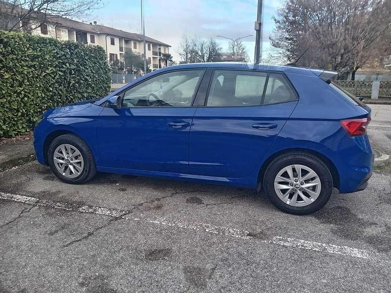 Usata Skoda Fabia Selection 80 CV (58 kW) 2024 Blu/azzurro Utilitaria