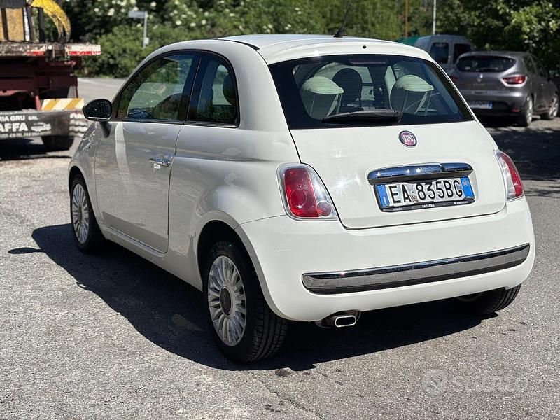 Usata Fiat 500 Lounge 2010 Bianco Berlina