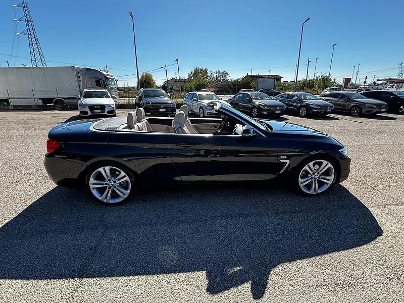 Usata BMW 420 Luxury Line 184 CV (135 kW) 2015 Nero Cabrio