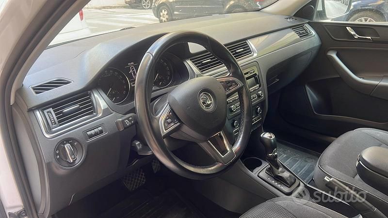 Usata Skoda Rapid 2014 Bianco Station wagon