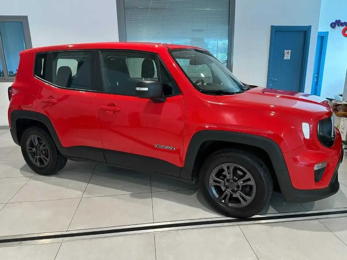 Usata Jeep Renegade Longitude 119 CV (87 kW) 2022 Rosso SUV