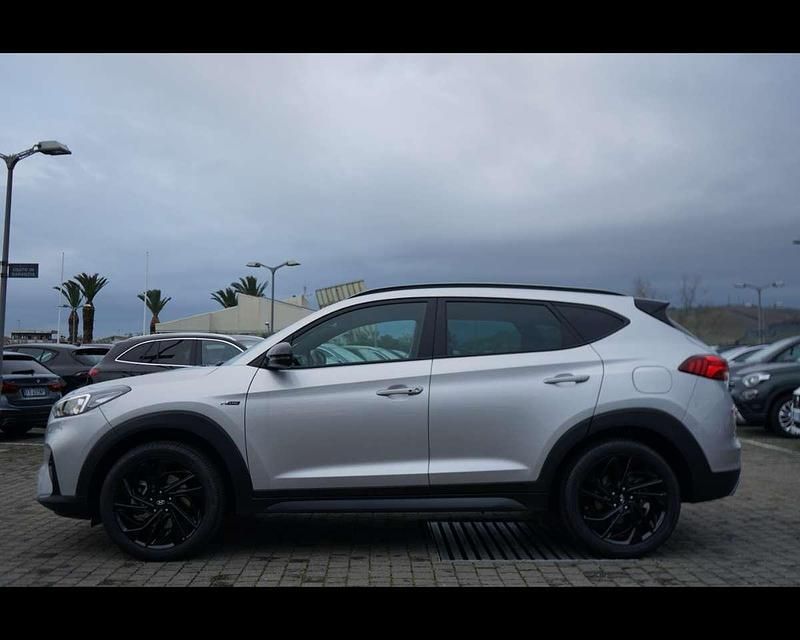 Usata Hyundai Tucson XPrime 144 CV (105 kW) 2019 Sleek silver SUV