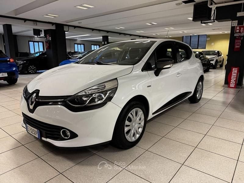 Usata Renault Clio IV 75 CV (55 kW) 2015 Bianco Berlina