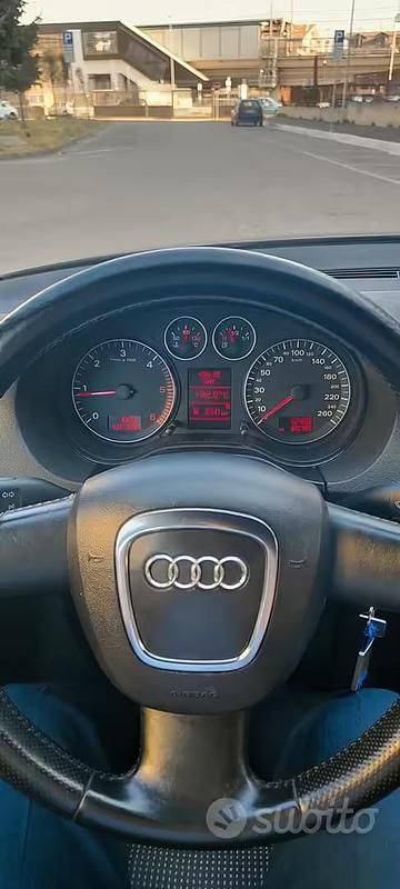 Usata Audi A3 149 CV (109 kW) 2007 Nero Utilitaria