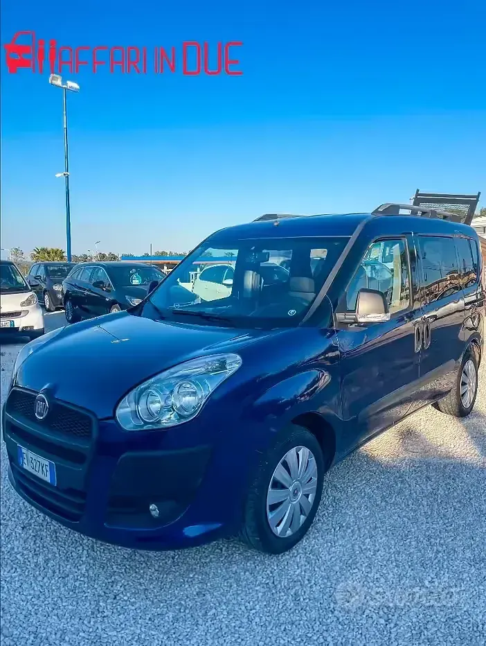 Usata Fiat Doblò 120 CV (88 kW) 2014 Blu Monovolume