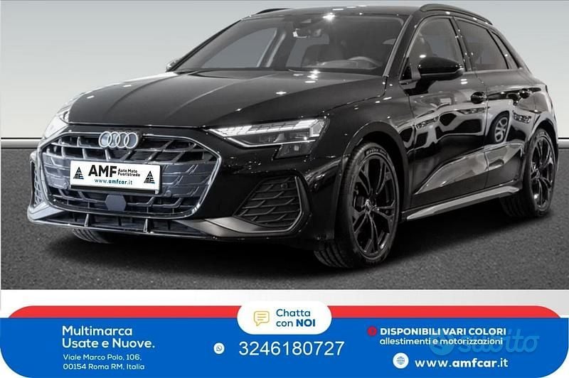 Usata Audi A3 S-Line 150 CV (110 kW) 2024 Nero Station wagon