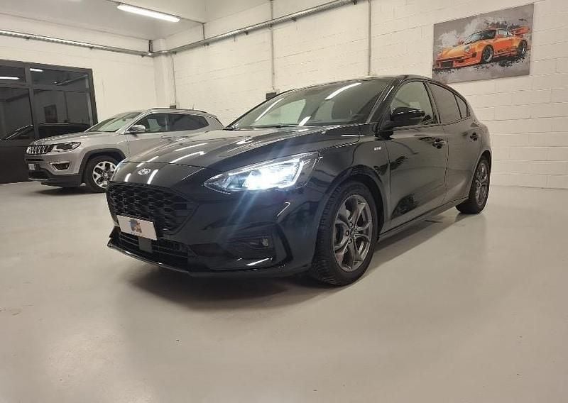 Usata Ford Focus ST-Line 125 CV (91 kW) 2021 Blu Station wagon