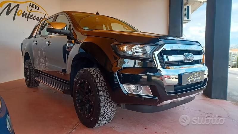 Usata Ford Ranger Limited 200 CV (147 kW) 2018 Nero Pick-up