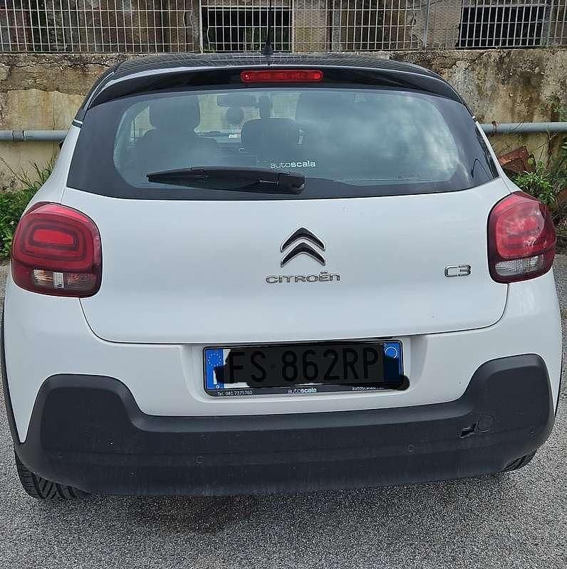 Usata Citroën C3 Shine 102 CV (75 kW) 2018 Bianco Utilitaria