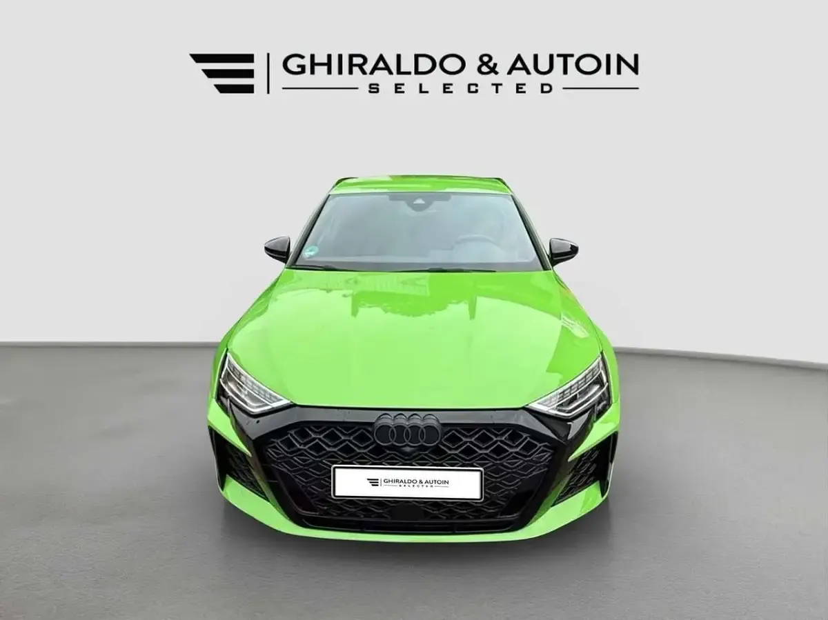 Usata Audi RS3 Ambiente 400 CV (294 kW) 2025 Verde Berlina