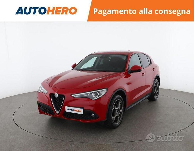 Rosso Usata 2019 Alfa Romeo Stelvio Tech Edition SUV | 21.399 € (Buon prezzo) - Immagine 1/2