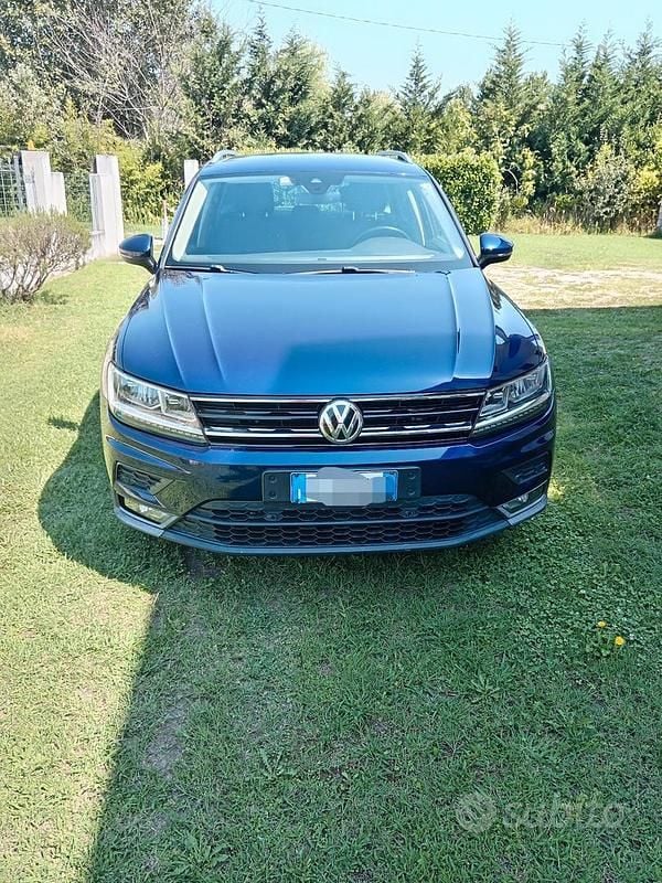 Usata VW Tiguan Business 150 CV (110 kW) 2018 Blu SUV