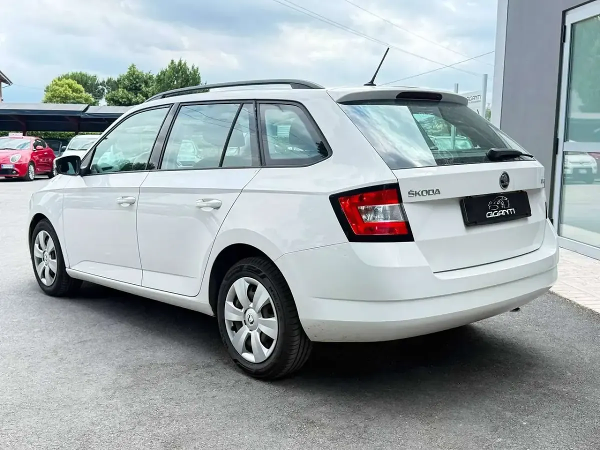 Usata Skoda Fabia Ambition 90 CV (66 kW) 2017 Bianco Station wagon