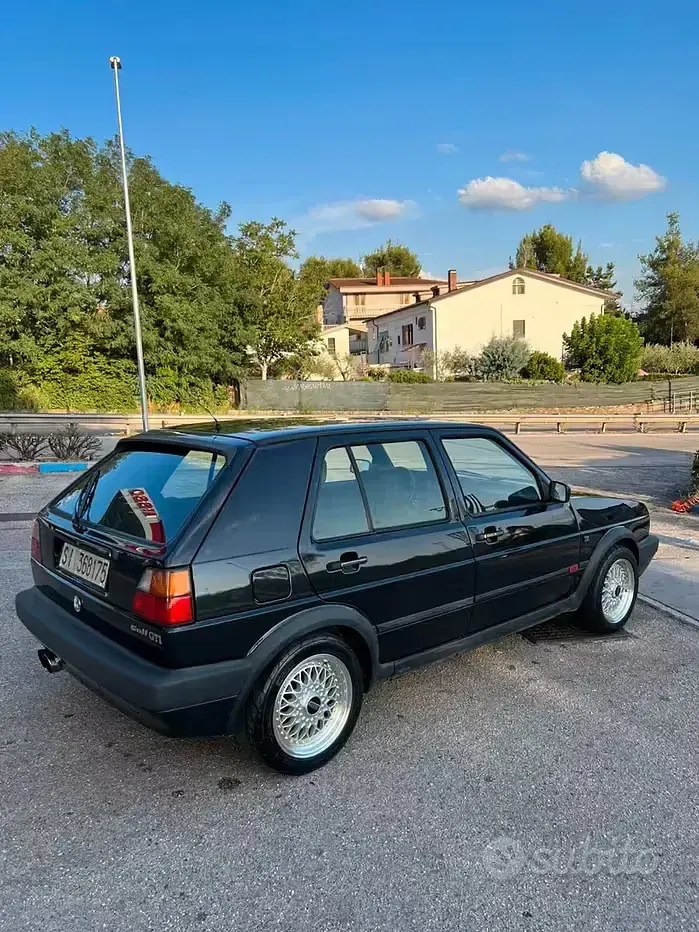 Usata VW Golf III GTI 110 CV (80 kW) 1991 Nero Utilitaria