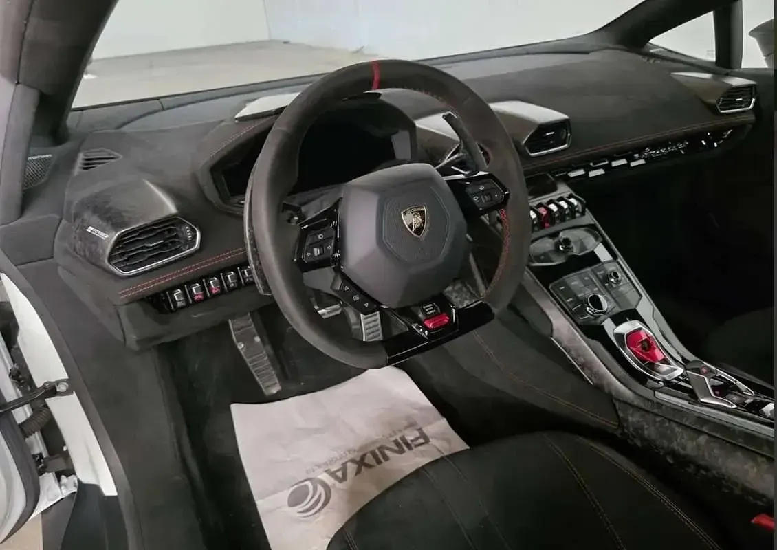 Usata Lamborghini Huracán 639 CV (469 kW) 2018 Bianco Coupé