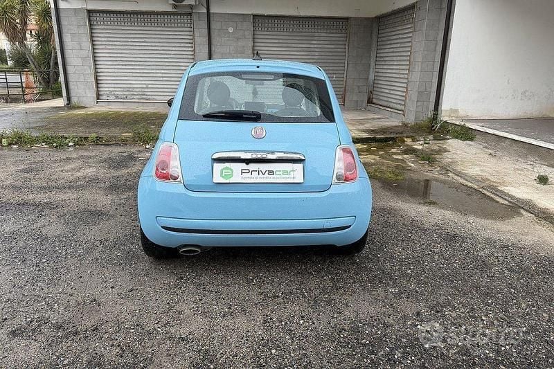 Usata Fiat 500 Pop 75 CV (55 kW) 2012 Blu Utilitaria