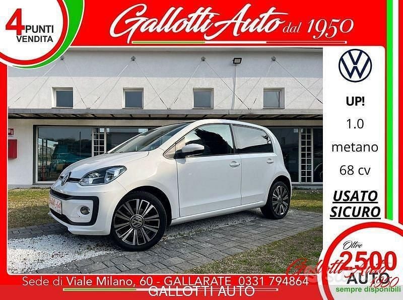 Usata VW up! Highline 68 CV (50 kW) 2019 Bianco Utilitaria