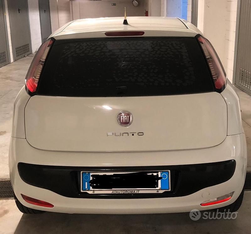 Usata Fiat Punto Evo 75 CV (55 kW) 2011 Bianco Utilitaria