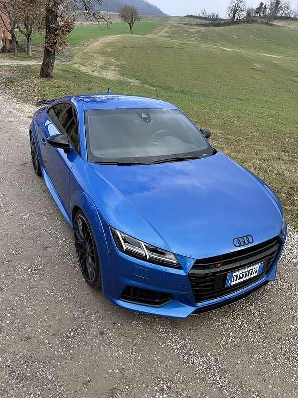 Blu/azzurro Usata 2017 Audi TT S-Line Coupé | 35.000 € (Molto cara) - Immagine 1/4