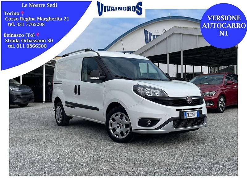Usata Fiat Doblò Trekking 120 CV (88 kW) 2022 Bianco Monovolume