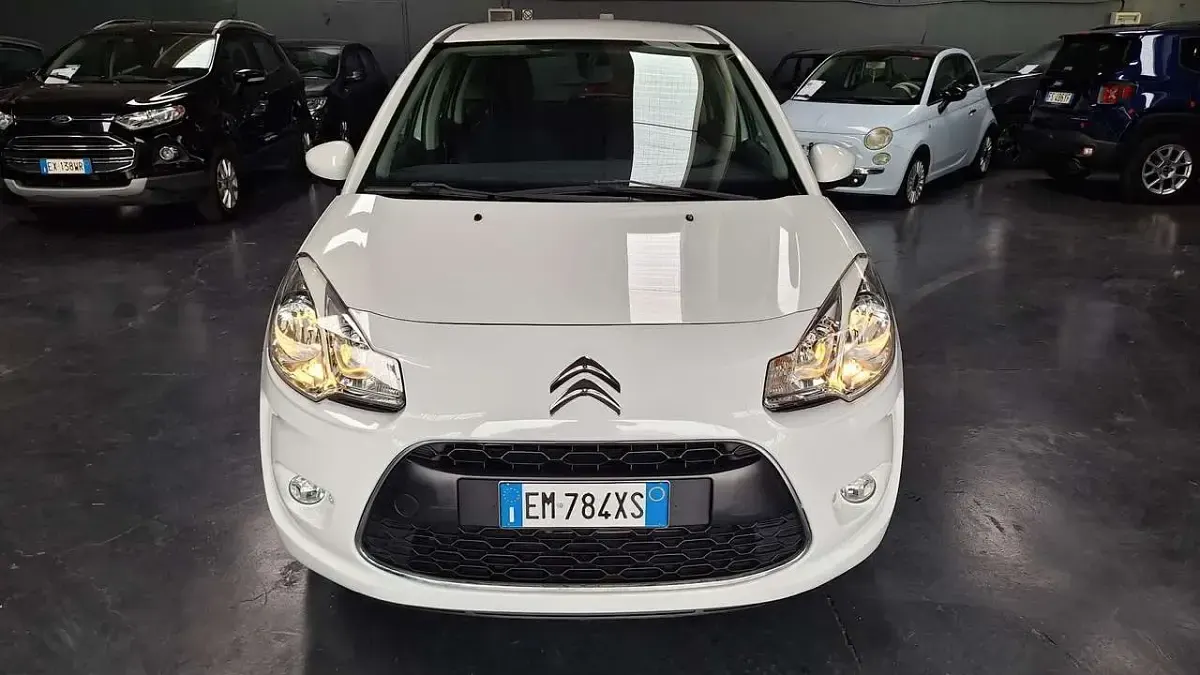 Usata Citroën C3 Attraction 60 CV (44 kW) 2011 Bianco Berlina
