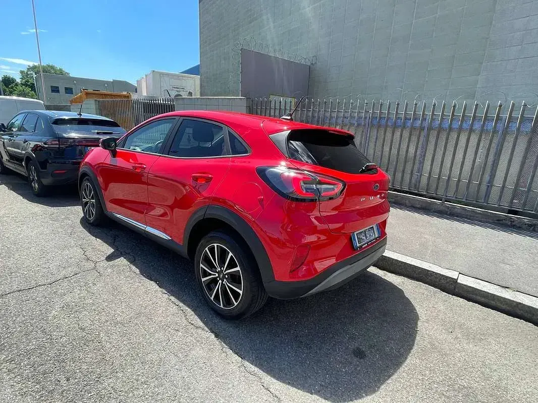 Usata Ford Puma Titanium S 125 CV (91 kW) 2020 Rosso SUV