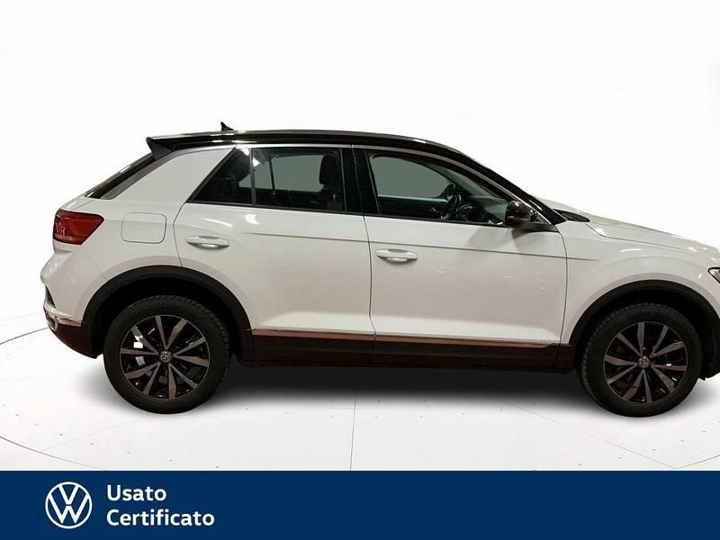 Usata VW T-Roc Style 116 CV (85 kW) 2019 Bianco / pastello SUV