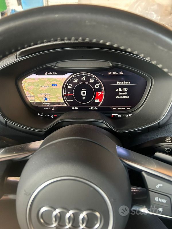 Usata Audi TT S-Line 230 CV (169 kW) 2015 Nero Coupé