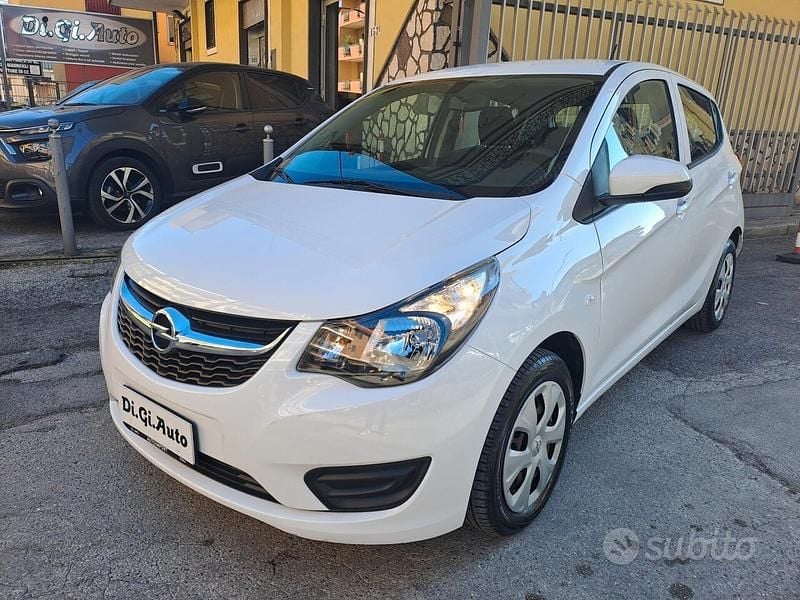 Usata Opel Karl 75 CV (55 kW) 2018 Bianco Utilitaria