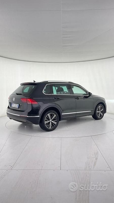 Usata VW Tiguan Advance 150 CV (110 kW) 2017 Nero SUV
