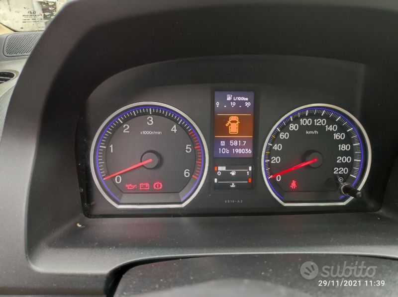 Usata Honda CR-V 140 CV (102 kW) 2010 Blu SUV