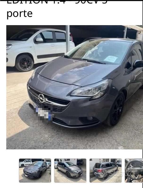 Usata Opel Corsa 90 CV (66 kW) 2015 Grigio Berlina