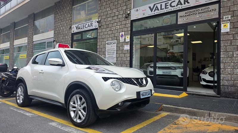 Usata Nissan Juke Tekna 110 CV (80 kW) 2017 Bianco SUV
