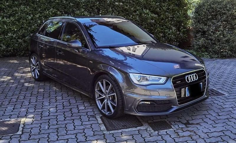 Usata Audi A3 S-Line 184 CV (135 kW) 2016 Grigio Berlina