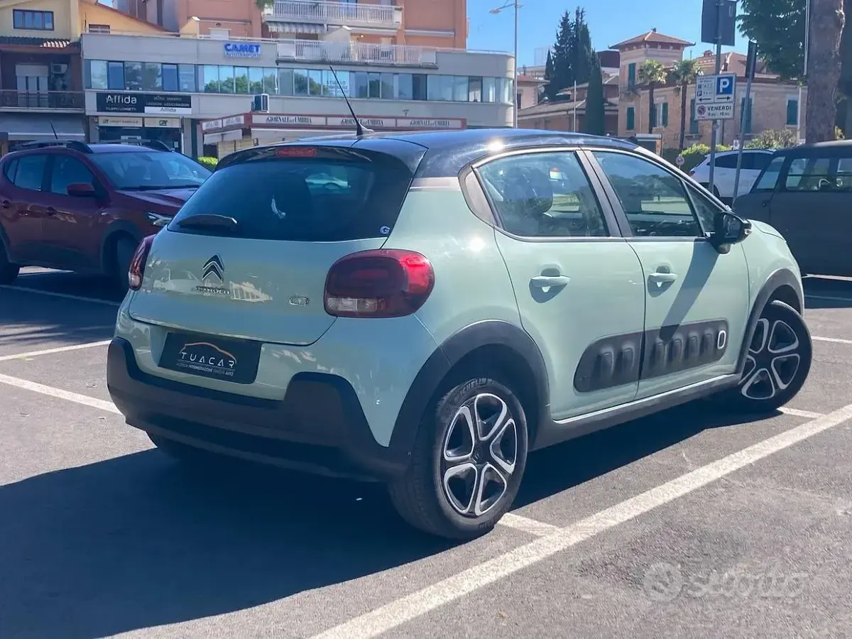 Usata Citroën C3 PureTech 83 CV (61 kW) 2020 Verde Utilitaria