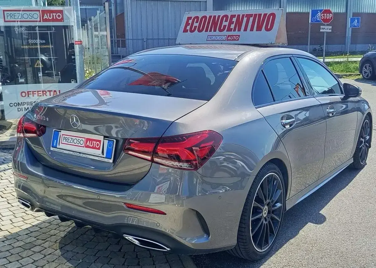 Usata Mercedes A200 Premium Plus 150 CV (110 kW) 2022 Grigio mountain Berlina