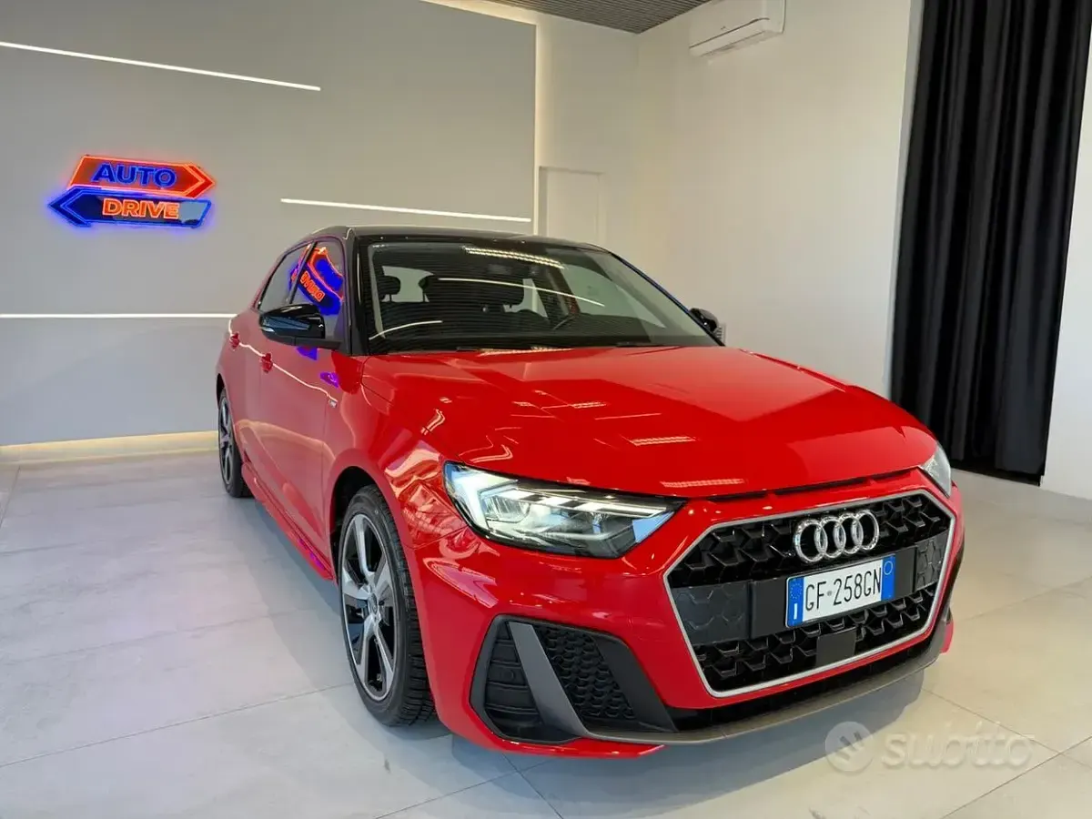 Usata Audi A1 S-Line 110 CV (80 kW) 2021 Rosso SUV