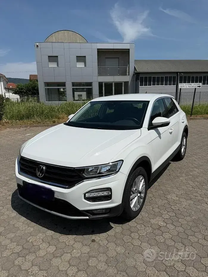 Usata VW T-Roc 150 CV (110 kW) 2021 Bianco SUV