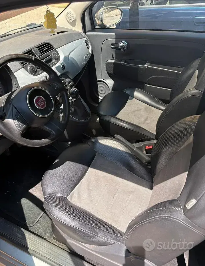 Usata Fiat 500 75 CV (55 kW) 2008 Grigio Berlina