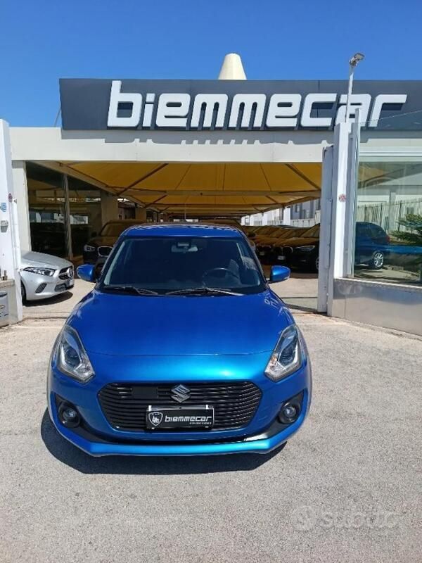 Usata Suzuki Swift 112 CV (82 kW) 2017 Blu metallizzato Utilitaria